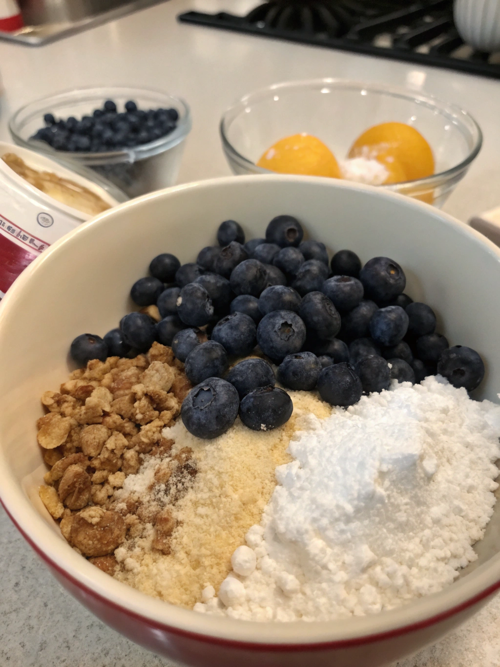 Quick Bisquick Blueberry Coffee Cake ingredients Quick Bisquick Blueberry Coffee Cake ingredients