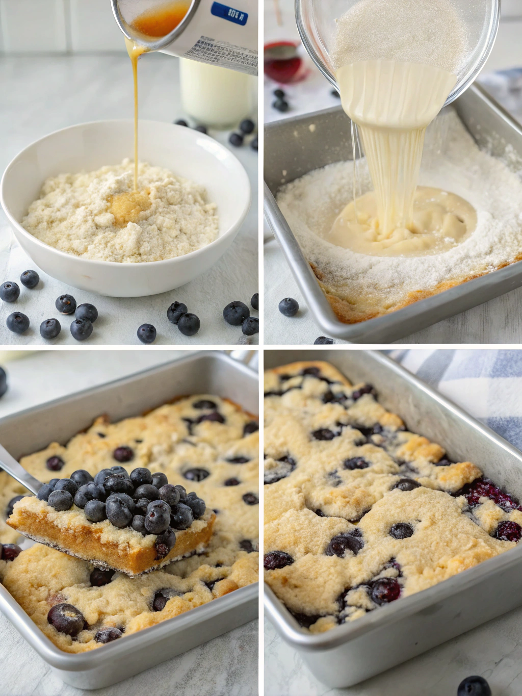 Quick Bisquick Blueberry Coffee Cake step by step Quick Bisquick Blueberry Coffee Cake step by step
