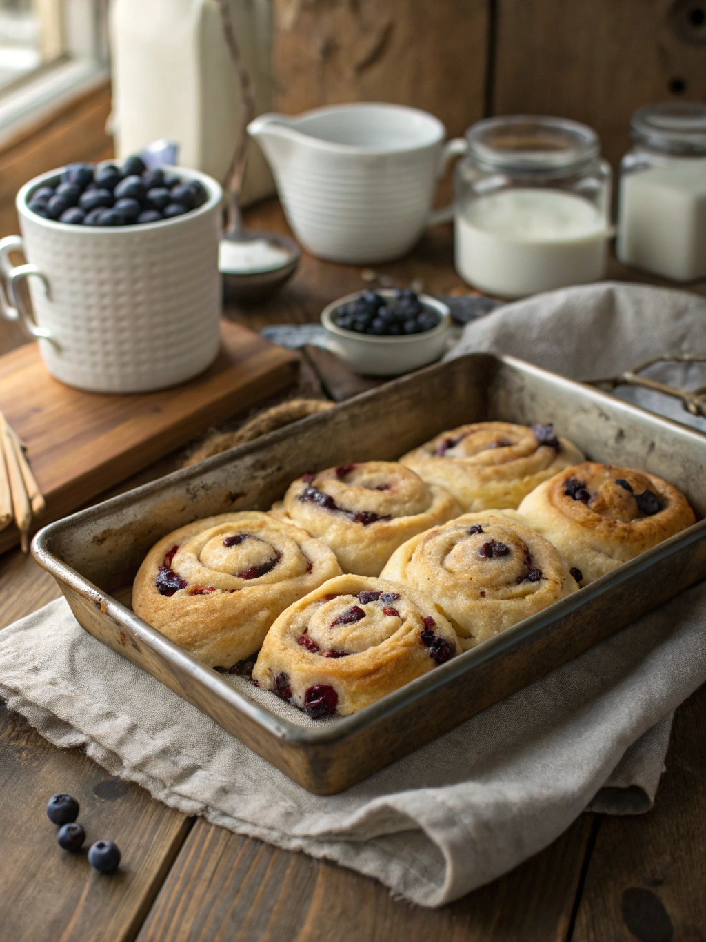 Blueberry Butter Swim Biscuits: A Buttery, Berry-Loaded Delight