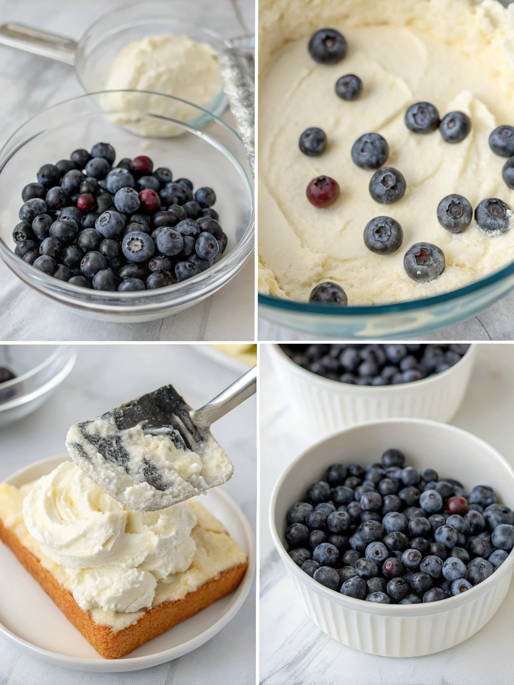 Blueberry Cream Cheese Recipe step by step Blueberry Cream Cheese Recipe step by step
