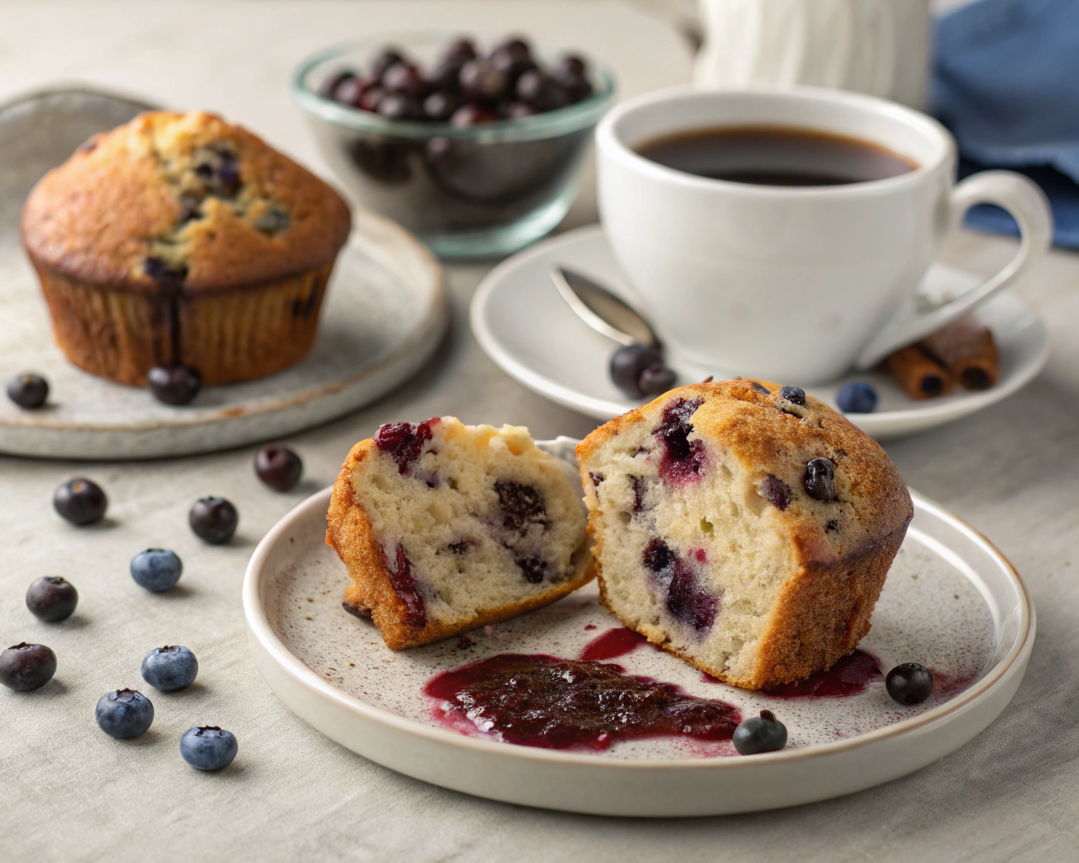 High Protein Lemon Blueberry Muffins​: A Nutritious Twist on a Classic Favorite