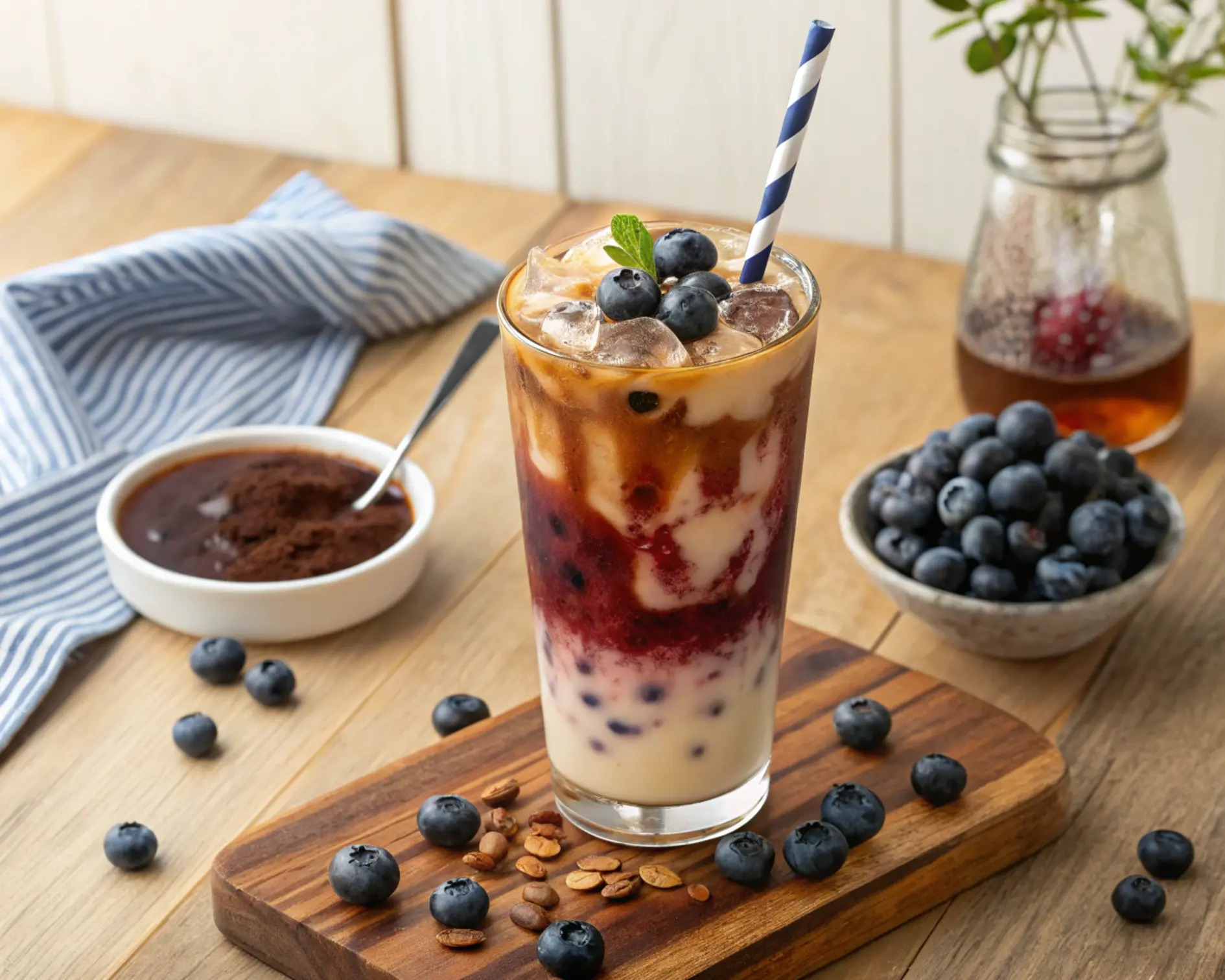 Iced Blueberry Latte: A Refreshing Twist on Your Daily Brew