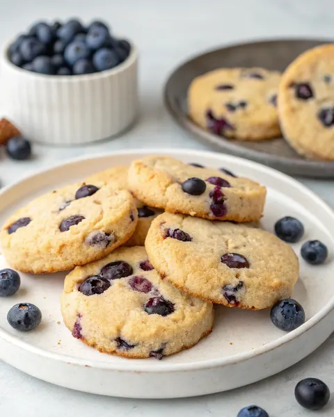 Blueberry Shortbread Cookies: Buttery, Berry-Loaded Delight